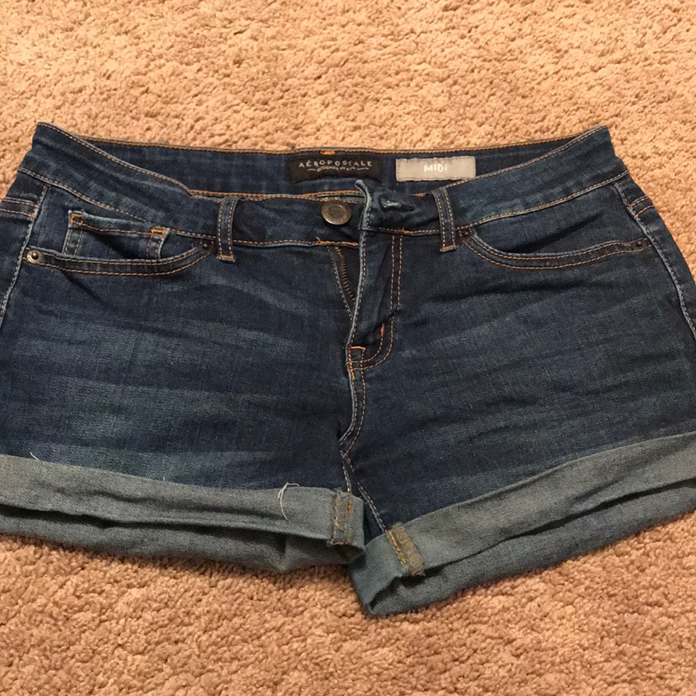 Like new jean short Aeropostale